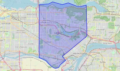 Burnaby City Map