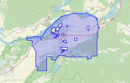Chilliwack City Map