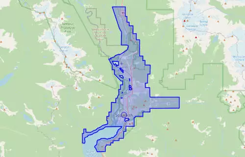 Squamish City Map